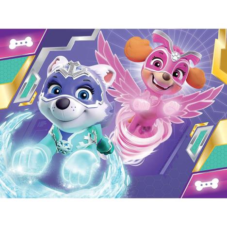 Paw Patrol Mighty Pups 4 in a Box Jigsaw Puzzles Extra Image 1